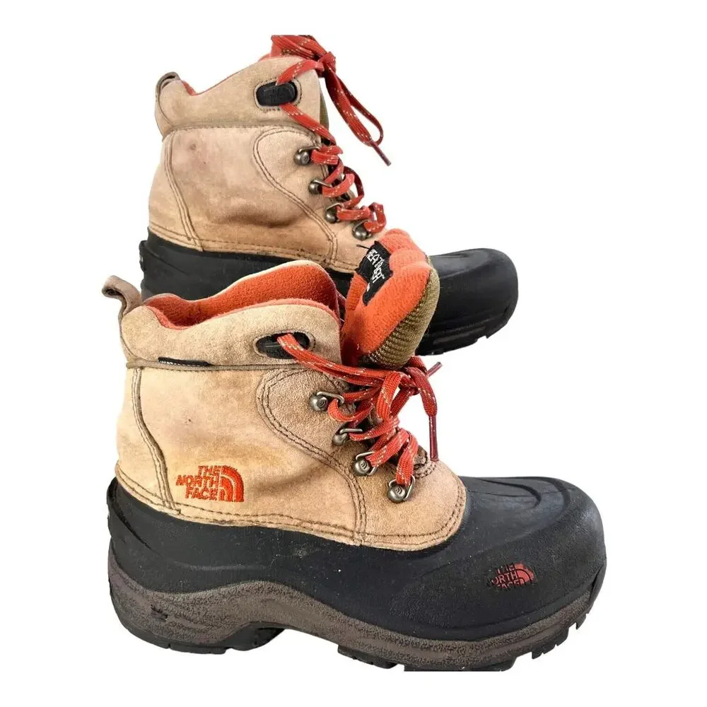 North Face Waterproof Heat Seeker Boots Size U.S. Boys 4.0 Youth. Good Condition
